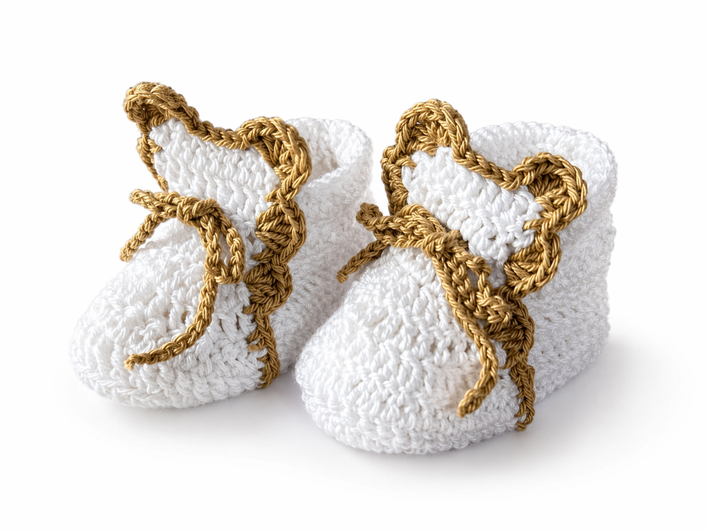 Chaussons Bébé Étoile Dorée